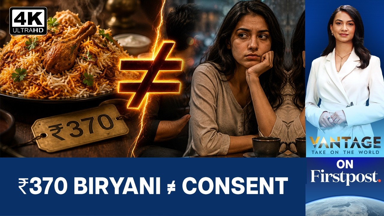 ₹370 Biryani Viral Video Triggers National Debate On Consent | Vantage on Firstpost | N18G | 4K