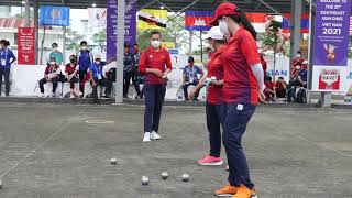 Download lagu 31st SEA Games Vietnam 2021 Petanque Women's Triple Final (CAM Vs VIE) Part 02 mp3