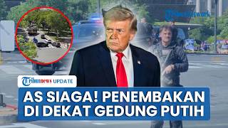Nyawa Trump Terancam, Penembakan di Gedung Putih, 1 Orang Ditembak Secret Service, Warga Berhamburan