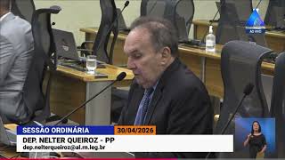 NELTER QUEIROZ REGISTRA PESAR PELO FALECIMENTO DE SÃO-JOSÉ-SERIDOENSES