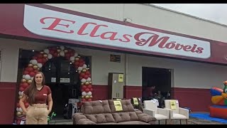 Ellas Móveis inaugurando neste sábado na Av. Vicente Machado, 368 com tobogã, sorvete e música ao vivo a partir das 16 horas