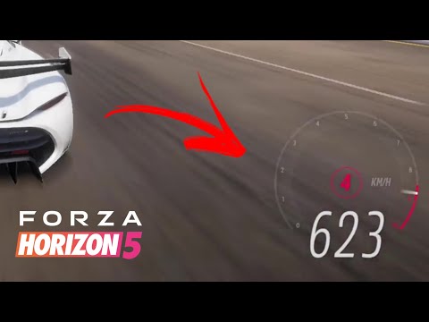 O carro mais rápido de Forza Horizon 5 +600 kmh