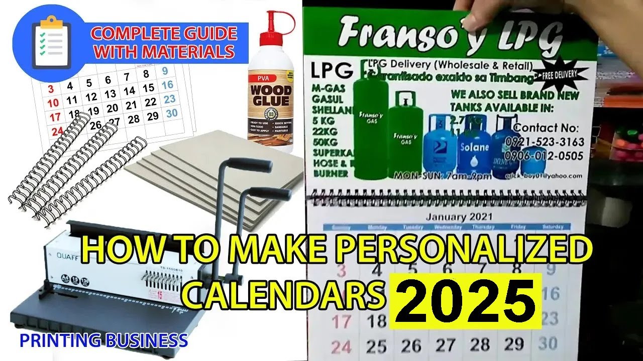 2025 Calendar Free Printable Layout | Printing Calendar DIY (UPDATED)