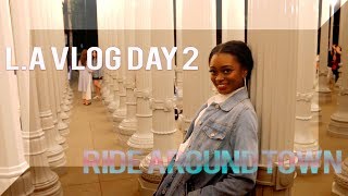 L.A Vlog Day 2 | Ride around the Hills