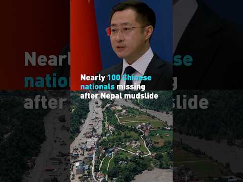 Nearly 100 Chinese nationals missing after Nepal mudslide