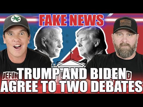 Trump And Biden Agree To Two Debates - Drinkin' Bros Fake News 311