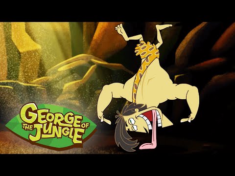 Tongue Stand! | George Of The Jungle | Full Episode | Videos for Kids