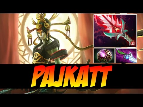 Pajkatt Plays Naga Siren WITH BLOODTHORN AND OTHERS - 7600 MMR - Dota 2