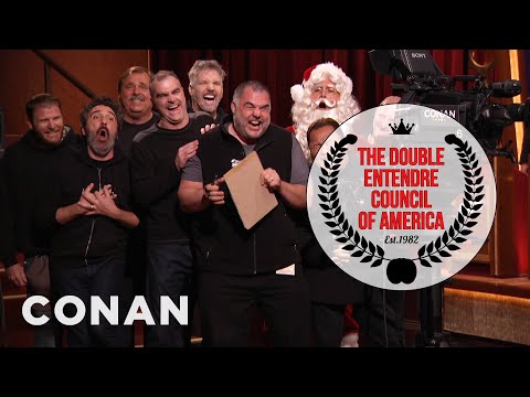 Tony The Cameraman's Holiday Innuendo | CONAN on TBS