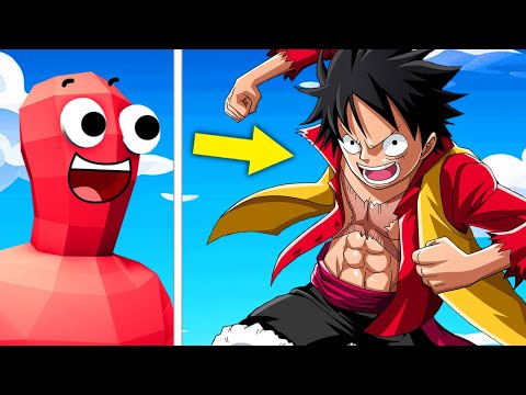 I UPGRADE This Wobbler Into LUFFY! - TABS Unit Creator