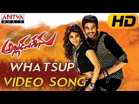 Whatsup Antu Full Video Song || Alludu Seenu Video Songs ||  Sai Srinivas, Samantha