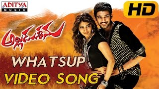 Whatsup Antu Full Video Song || Alludu Seenu Video Songs ||  Sai Srinivas, Samantha
