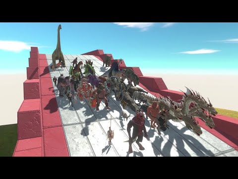 All Units Running Down ARBS | Animal Revolt Battle Simulator