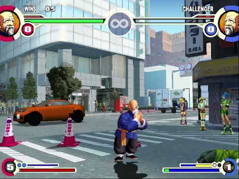 King of Fighters XI - Tung Fu Rue (Intros & Win Poses)(PS2)