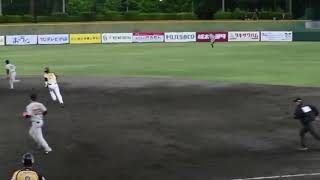 Lucas Rojo # 7  double Left field 2 RBI !!! Tochigi x giants !! Japão 🇯🇵