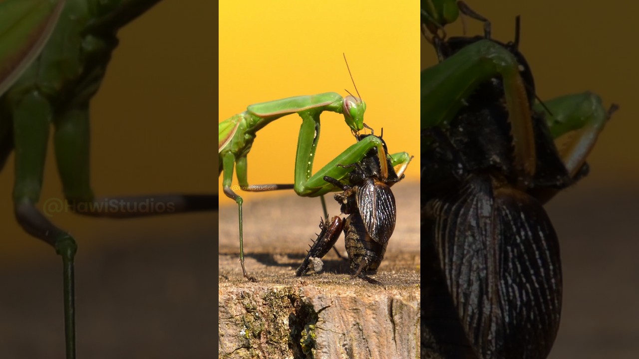 Praying Mantis Feeding Mechanics and Hunting Science