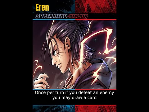 DC Deck Building Attack On Titan Cards