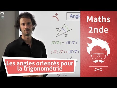 Second - Maths: Oriented angles for trigonometry