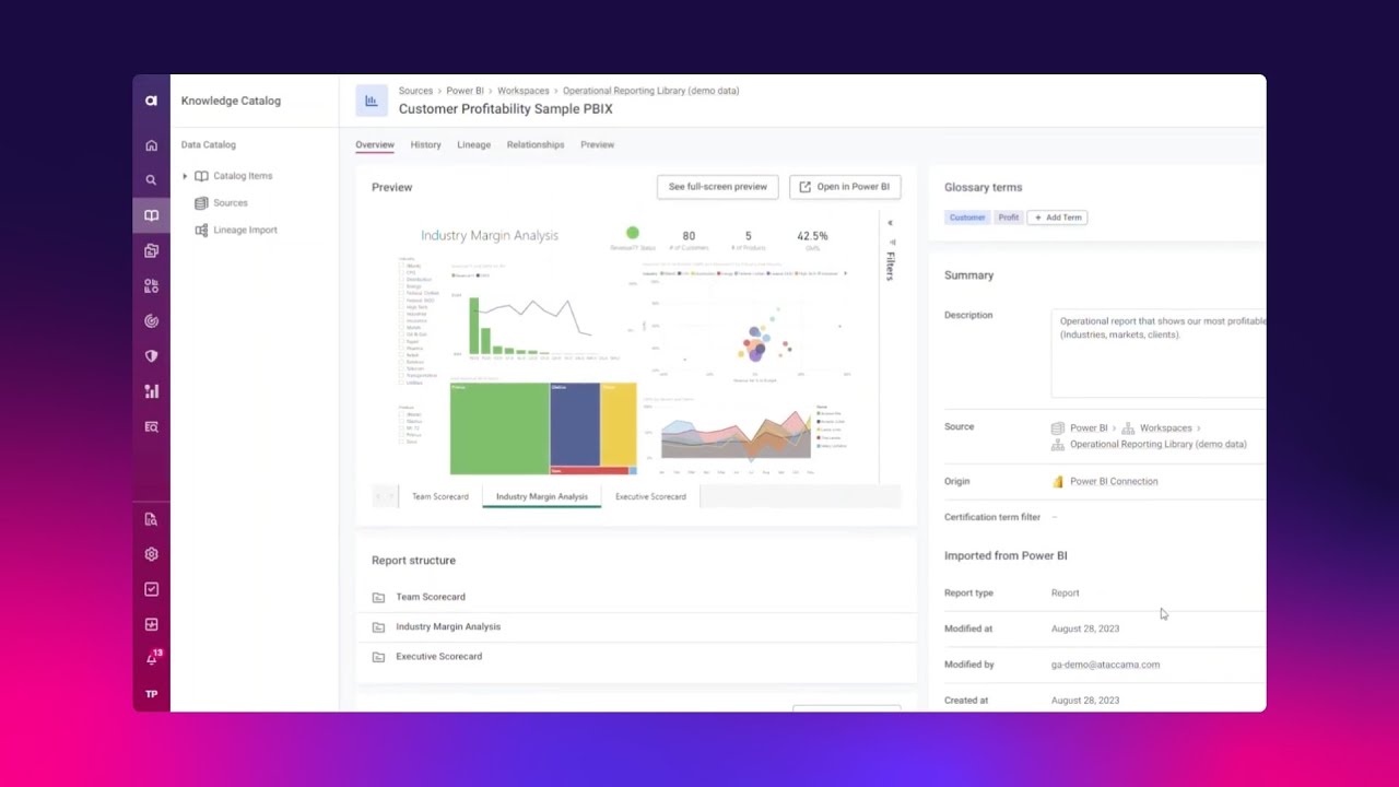 ONE Master Data Management Demo Intro