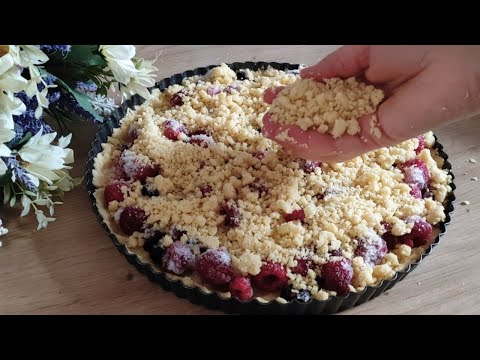 Recept moje mame, najbolje prhko tijesto bez jaja i mlijeka (mrvice)!