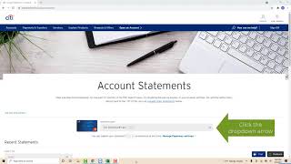 How to View Your Citi Credit Card Statements Online