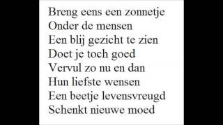 breng eens een zonnetje