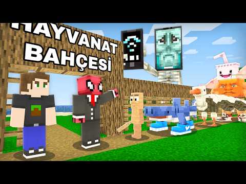 İtalyan Brainrot Hayvanat Bahçesi Yaptık - Minecraft