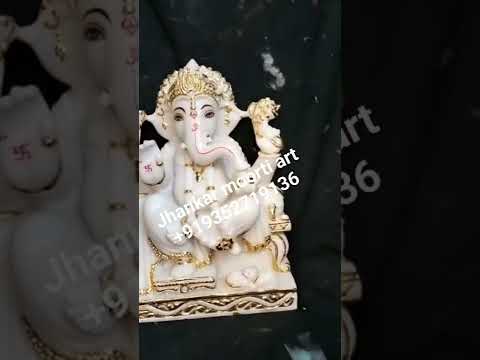 Marble antique Ganesh Statute