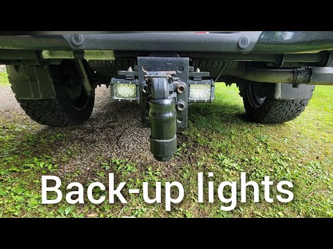Rear back-up lights for your truck.