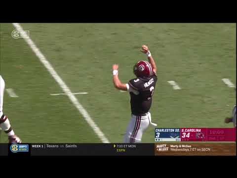 2019 USC vs Charleston Southern - Bryan Edwards 60 Yd Touchdown Reception