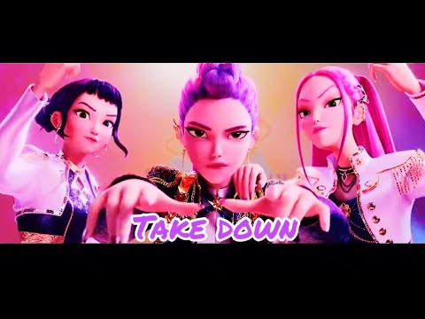 Kpop demon hunters song take down (khal khatam) in hindi