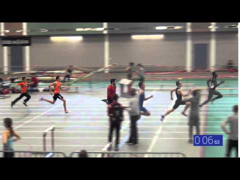 60m H - Qualif 8 - Camara - Université McGill Rencontre ouverte MARTLET, Montréal 2015
