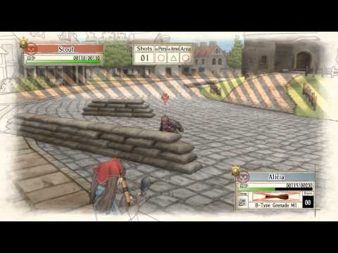 Valkyria Chronicles - Ch. 1: Defense of Bruhl (A Rank 60fps)
