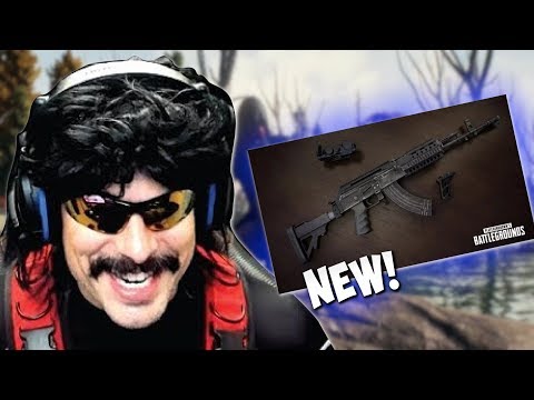 DrDisRespect Tries *NEW* BERYL M762 in PUBG - HIGH KILL Solo Gameplay (8/16/18)