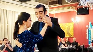 Stella Baez y Ernesto Balmaceda. El vals soñador (Calo) Milonga Cachirulo 24jun23 (2/3)