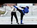 Karate vs Drunken Kung Fu Fight Scene (Tekken ...