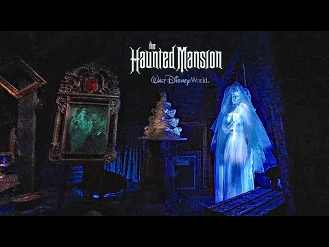 Haunted Mansion On Ride Low Light 4K POV Magic Kingdom Walt Disney World 2025 02 25