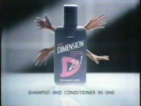 Dimension Shampoo advert
