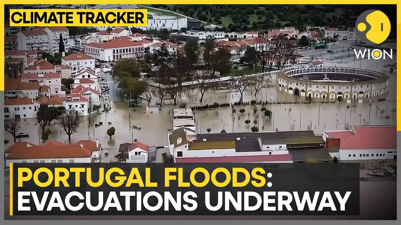 Portuguese Army Evacuates Flood-Hit Towns | Rescues in Ereira & Montemor-O-Velho | CLIMATE TRACKER