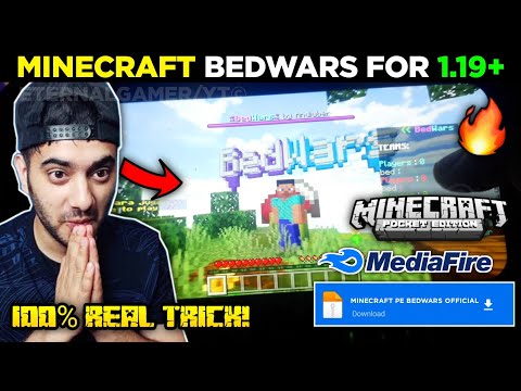 😍 Best BedWars Map For Minecraft Pe 1.19+ 100% Working! | Minecraft BedWars Multiplayer MCPE