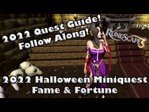 2022 Halloween Event Miniquest Guide - Follow Along - The Mysterious Woman