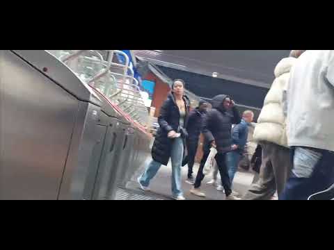 Metro station Bijlmer Arena Amsterdam 10 2024