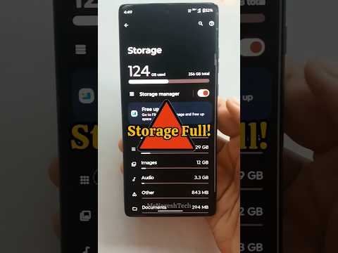 Storage Full? Try This Hidden Trick! ⚠️