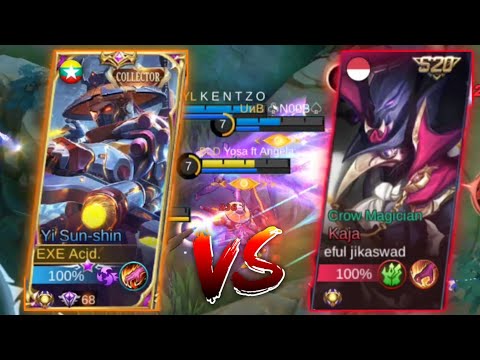 YSS VS KAJA JUNGLER | WHO WILL WIN?? | YSS DAMAGE OVERPOWER TERGILA, CARA FARM YSS DI EARLY - MLBB