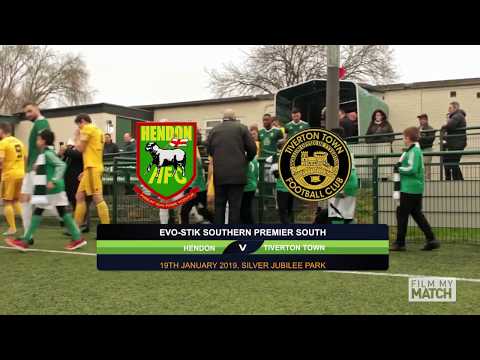 Hendon 2 Tiverton 2   HIGHLIGHTS 19 Jan 2019