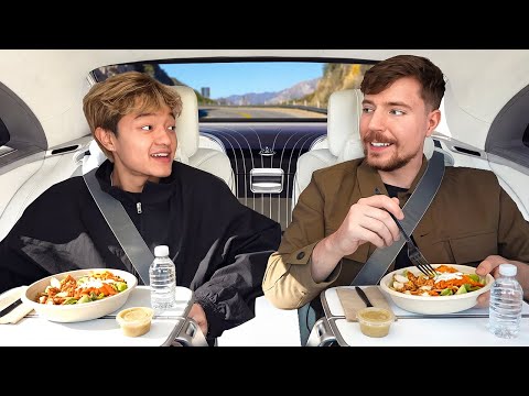 Stuck In A Maybach With MrBeast!