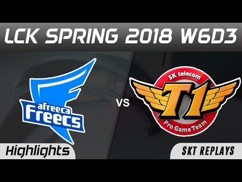 AFS vs SKT Highlights Game 2 LCK Spring 2018 W6D3 Afreeca Freecs vs SK Telecom T1