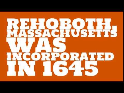 When was Rehoboth, Massachusetts founded?