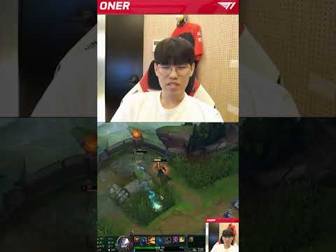 Oner Top 1v1 Troll #shorts #FAKER #T1TV #T1WIN #T1Fighting