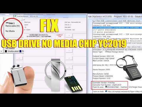 Fix USB Flash drive No Media 0 bytes How To Restore capacity size Pendrive USB Device not Recognized